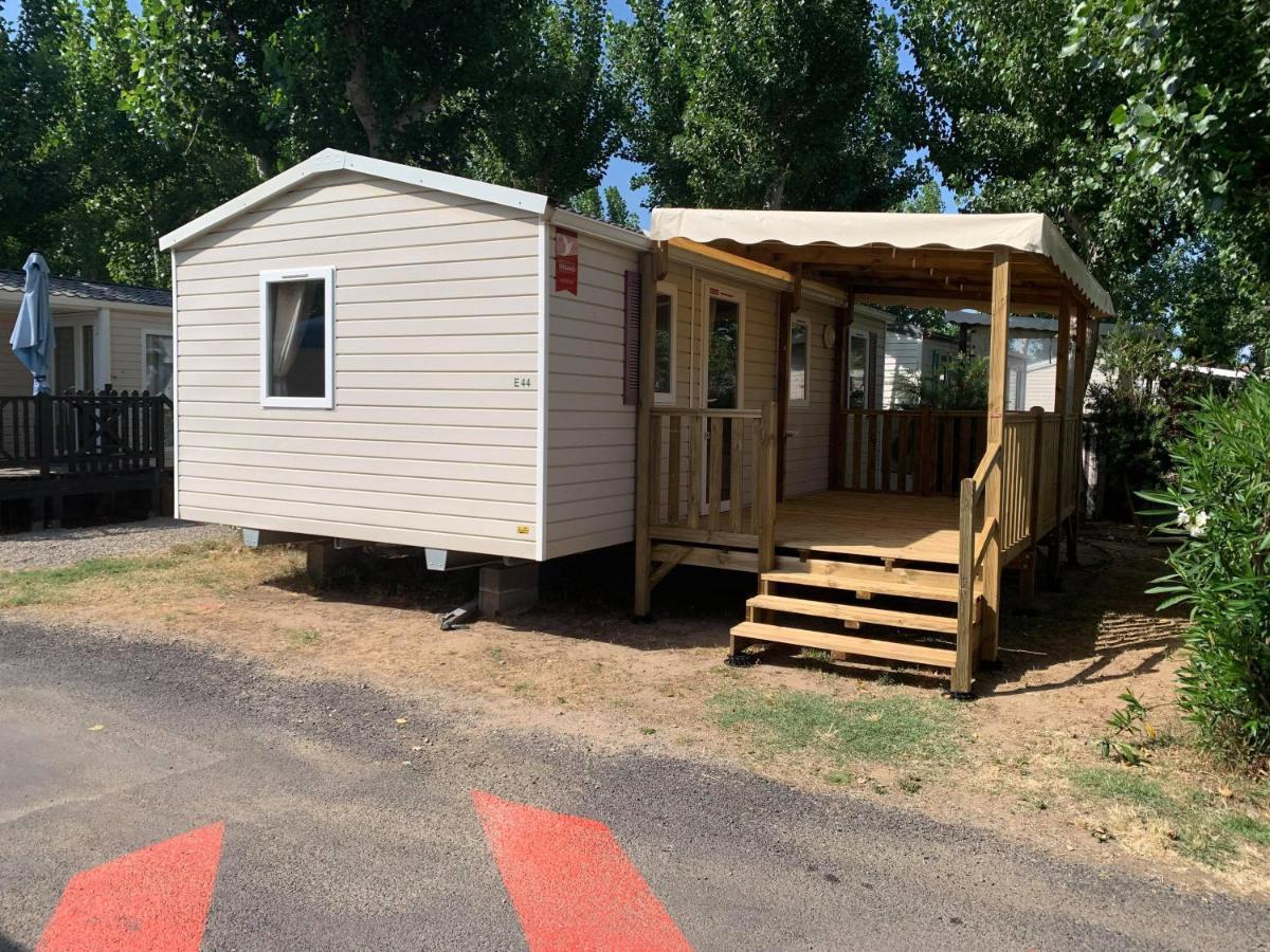Mobilehome 8 Personnes Avec Clim Situe Aux Sables Du Midi Valras-Plage Exterior foto