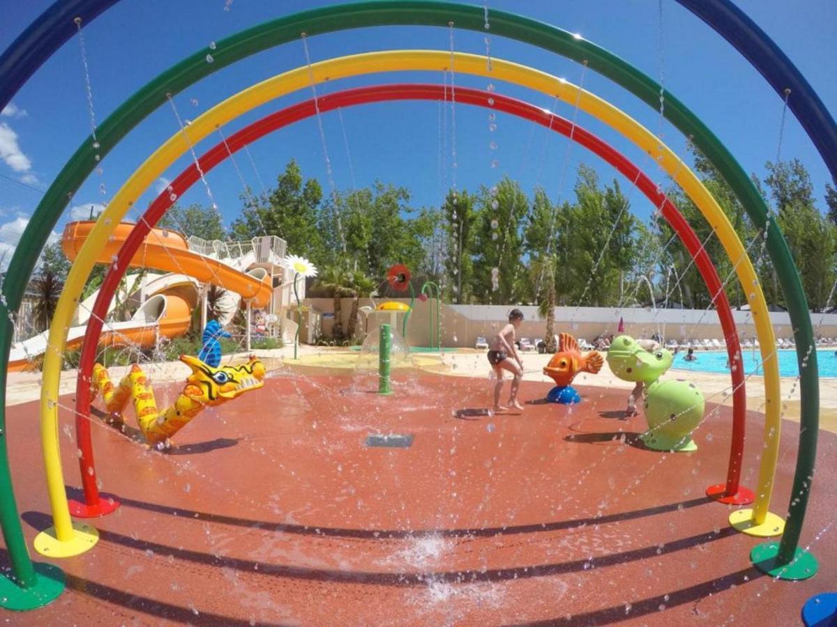 Mobilehome 8 Personnes Avec Clim Situe Aux Sables Du Midi Valras-Plage Exterior foto