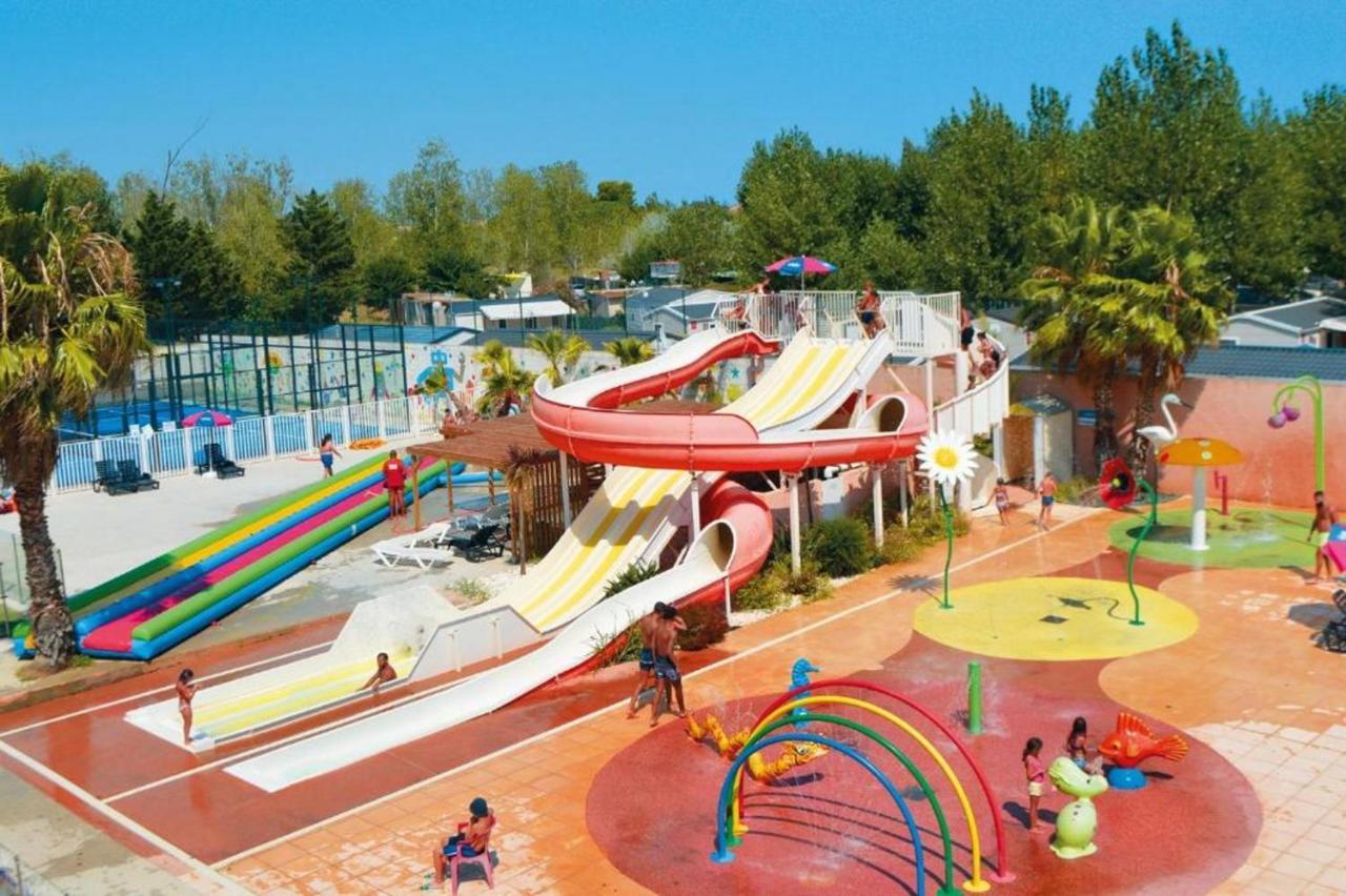 Mobilehome 8 Personnes Avec Clim Situe Aux Sables Du Midi Valras-Plage Exterior foto