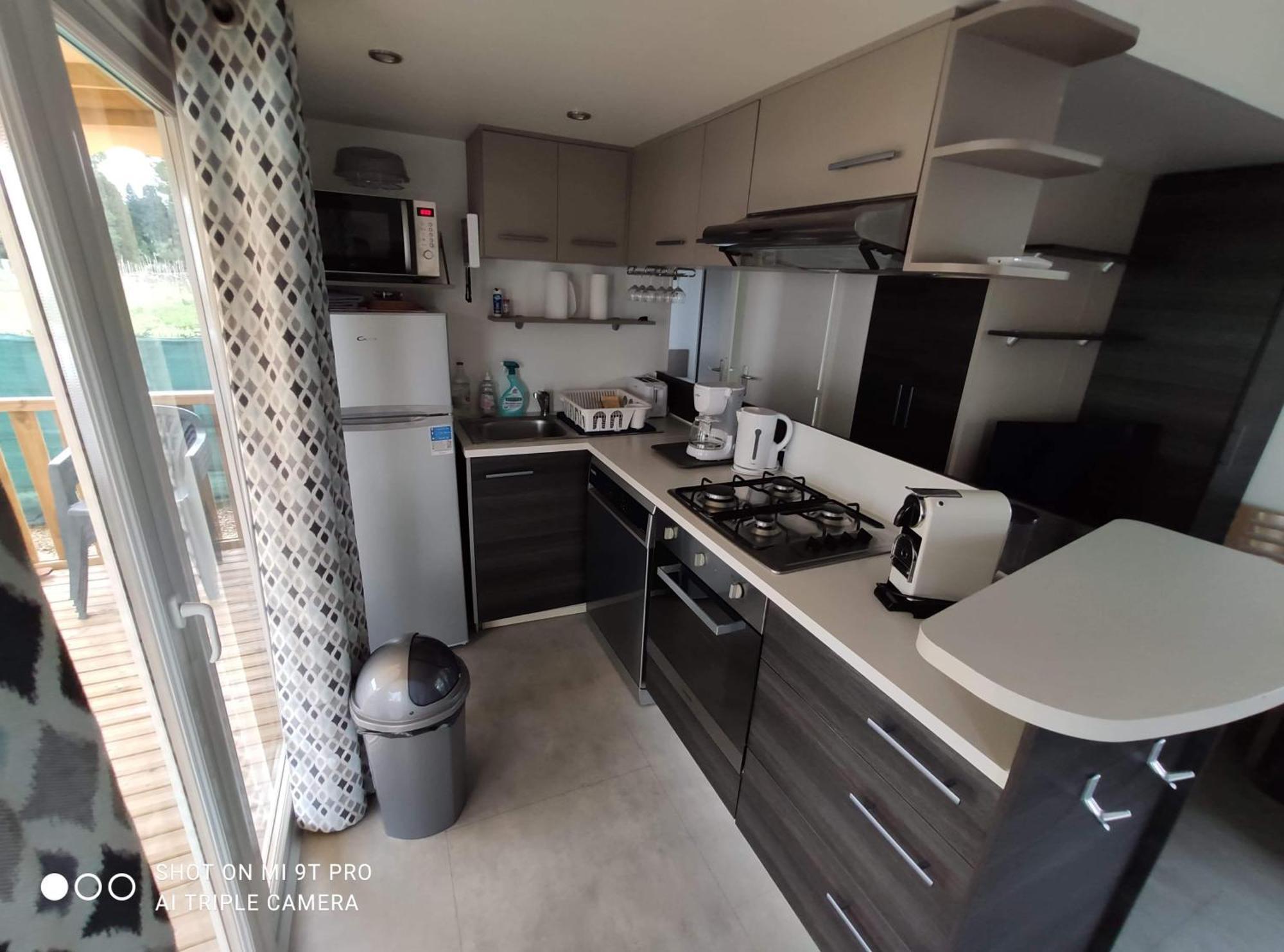 Mobilehome 8 Personnes Avec Clim Situe Aux Sables Du Midi Valras-Plage Exterior foto