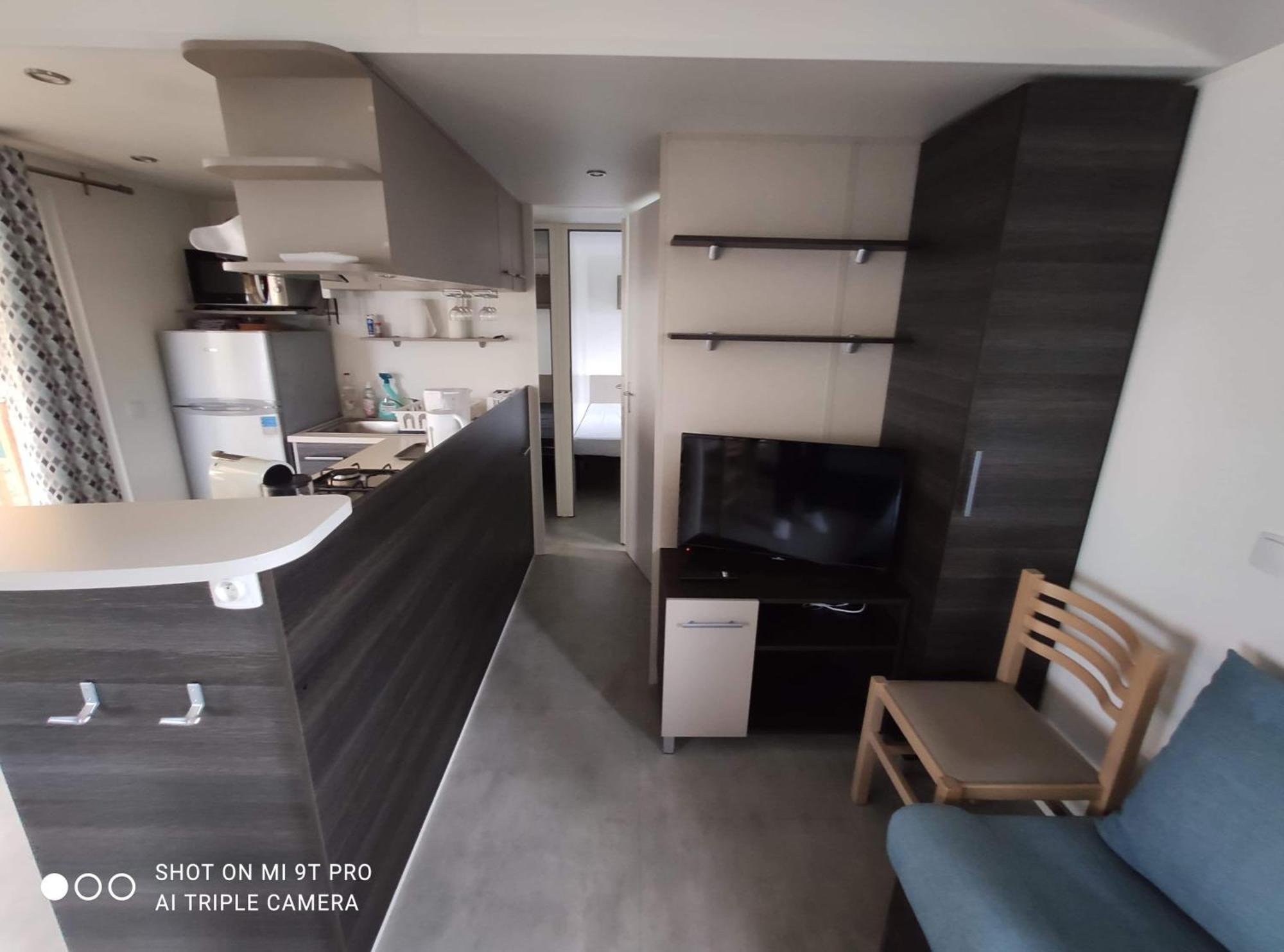 Mobilehome 8 Personnes Avec Clim Situe Aux Sables Du Midi Valras-Plage Exterior foto