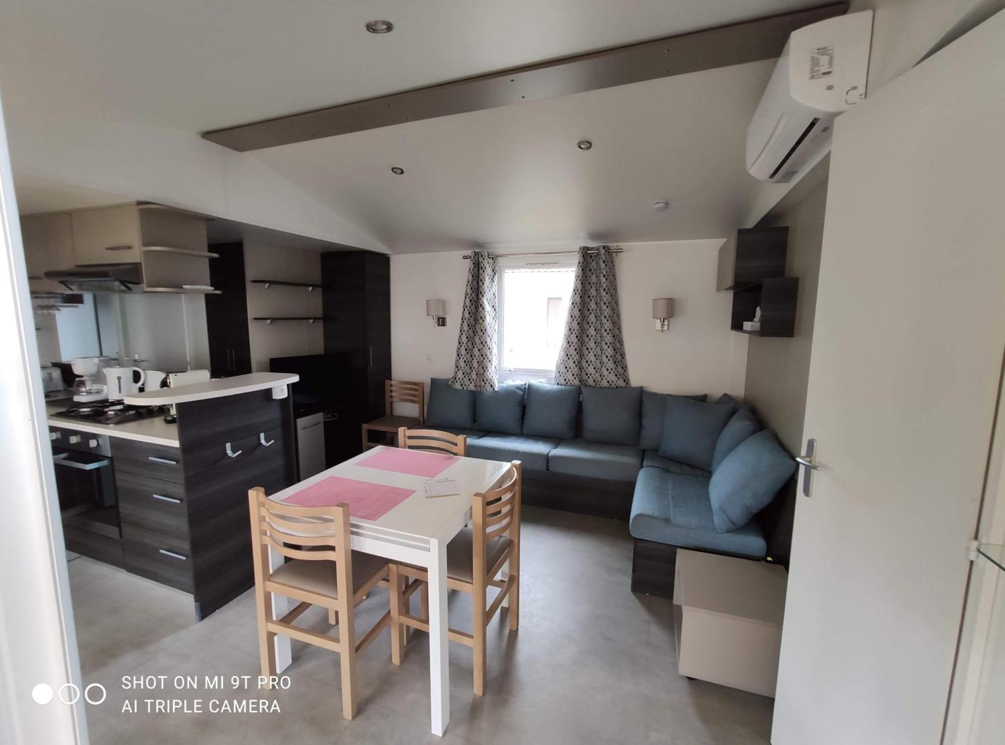 Mobilehome 8 Personnes Avec Clim Situe Aux Sables Du Midi Valras-Plage Exterior foto