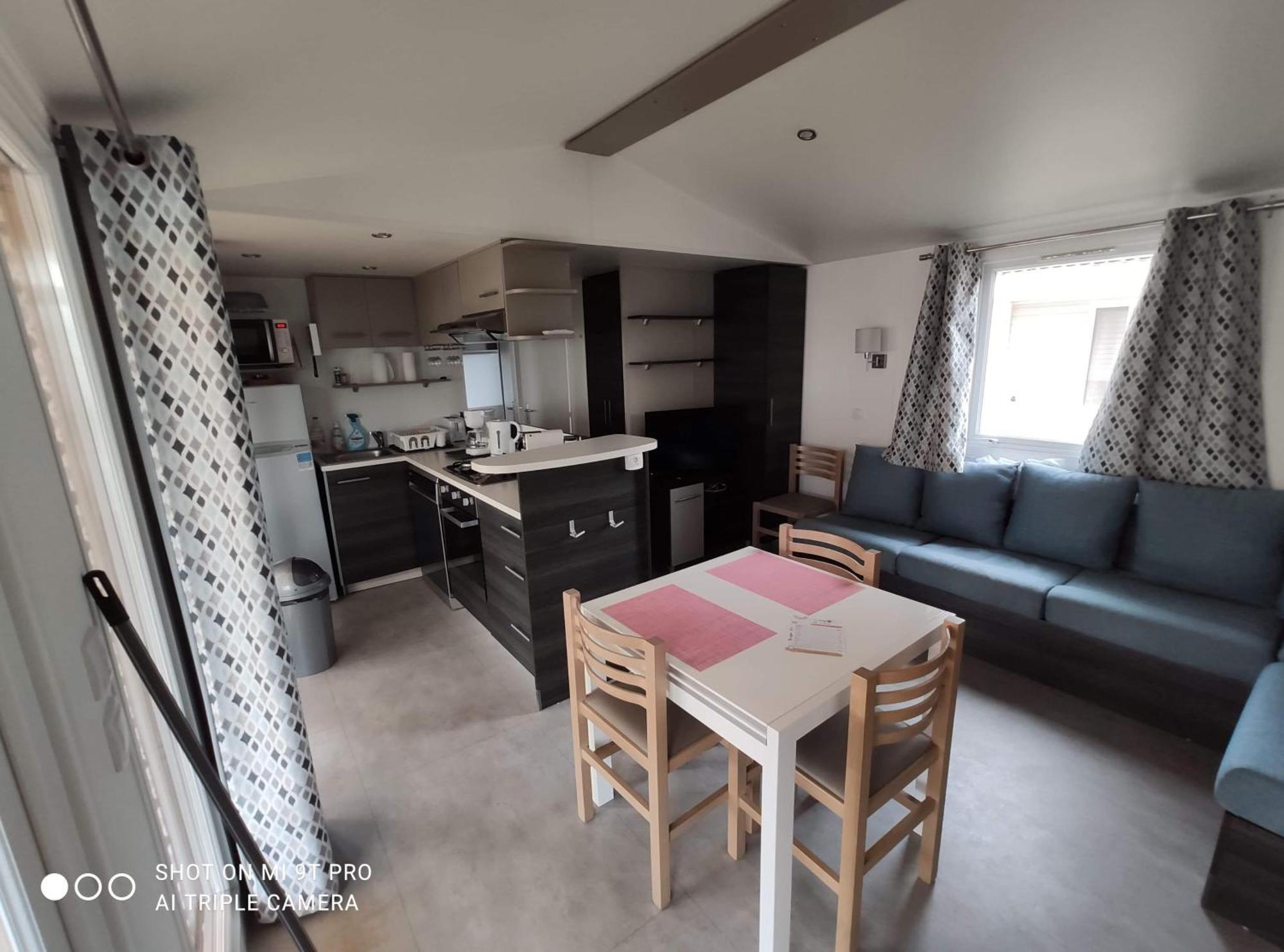 Mobilehome 8 Personnes Avec Clim Situe Aux Sables Du Midi Valras-Plage Exterior foto