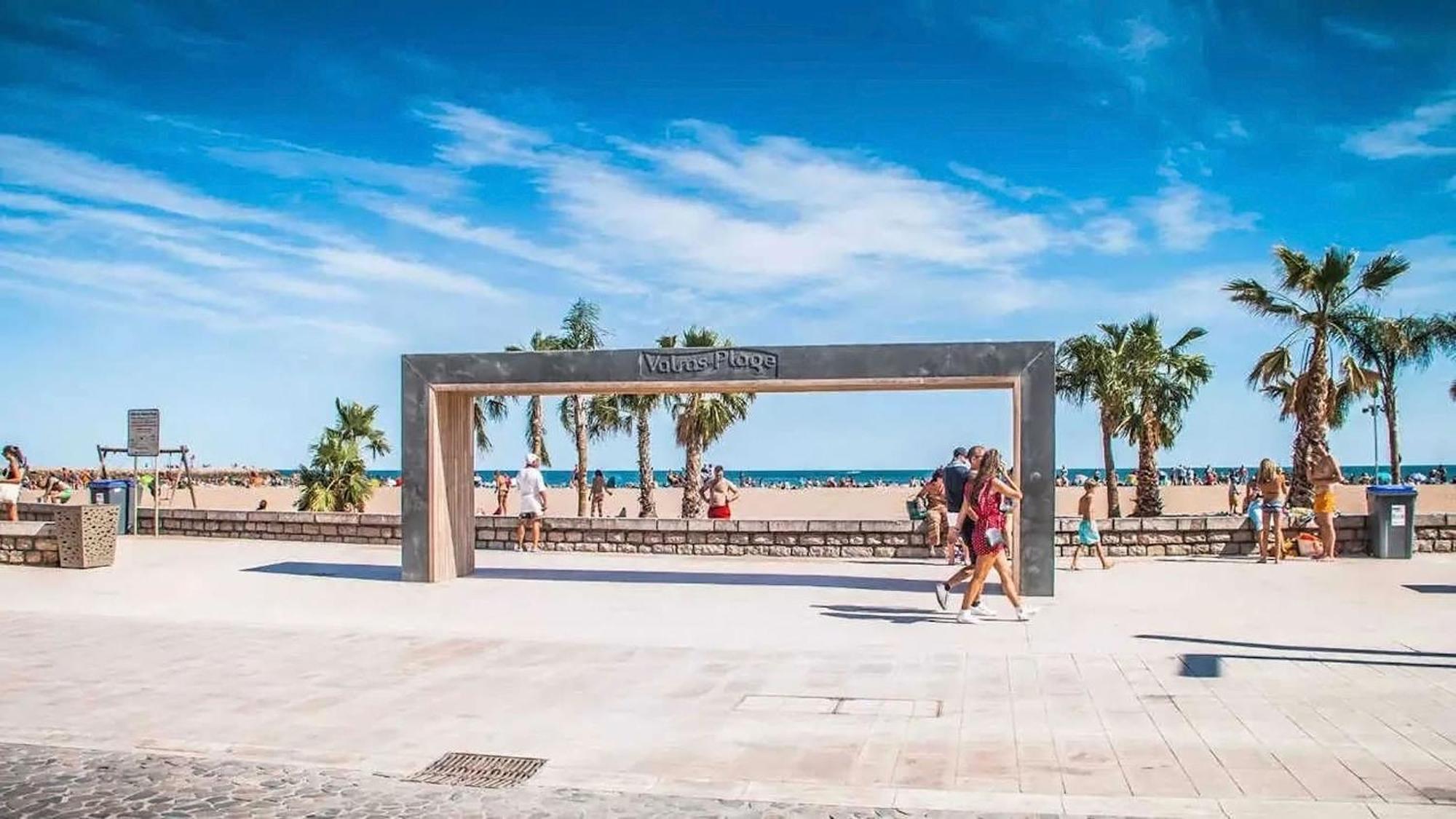 Mobilehome 8 Personnes Avec Clim Situe Aux Sables Du Midi Valras-Plage Exterior foto