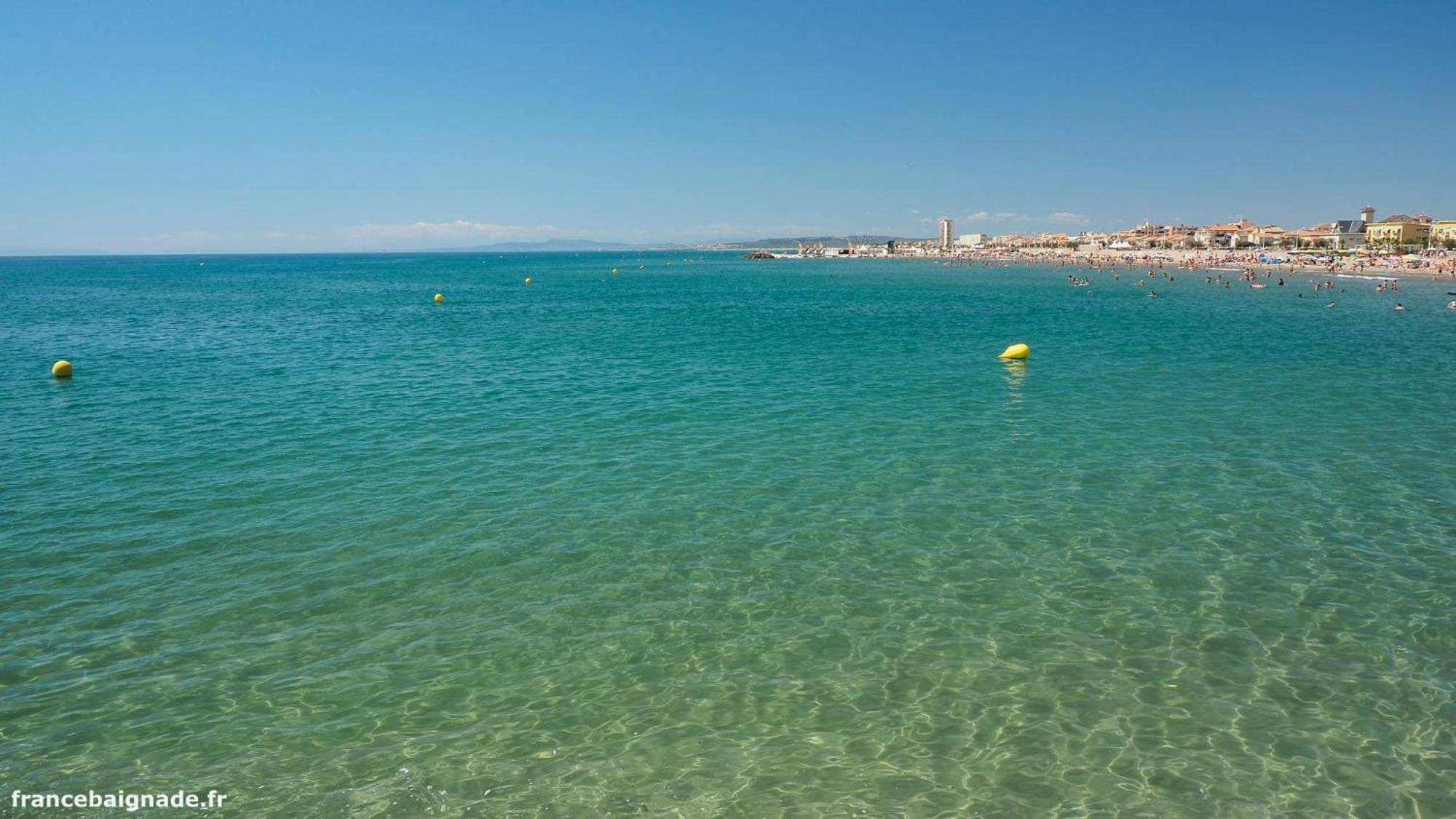 Mobilehome 8 Personnes Avec Clim Situe Aux Sables Du Midi Valras-Plage Exterior foto
